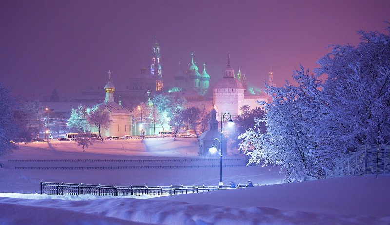 Сергиев Посад зима 2022