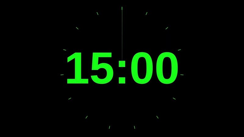 Анимированный таймер