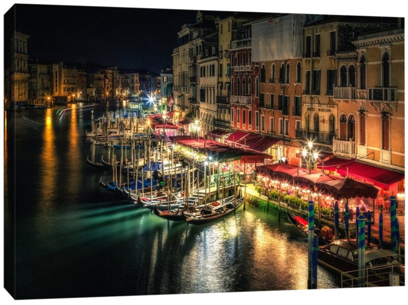 Ночная Венеция Италия
