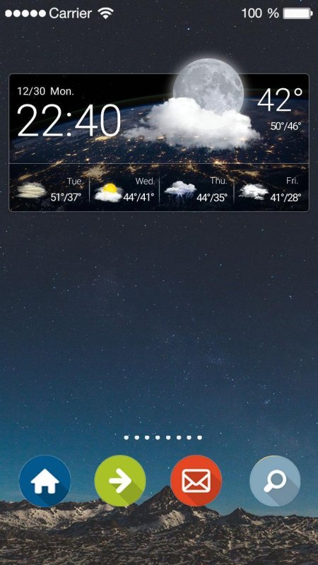 Виджеты часы для андроид