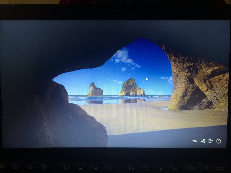 Экран ноутбука виндовс 10