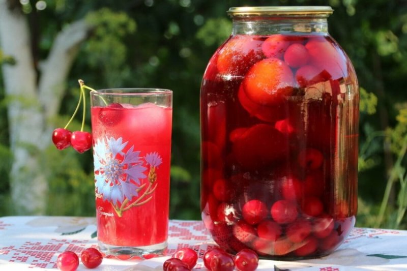 Красивый компот