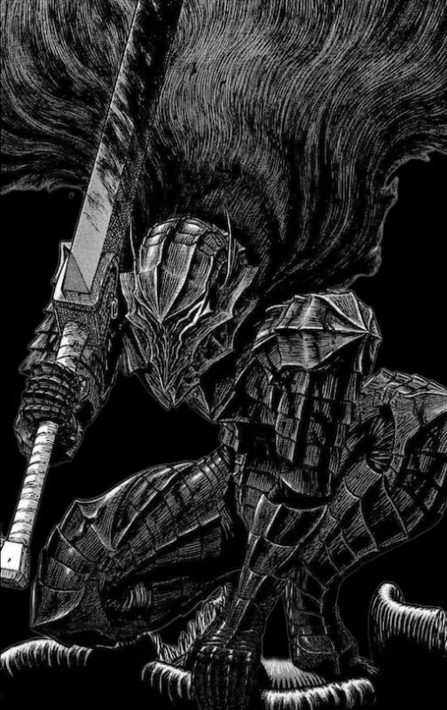 Берсерк Гатс в броне