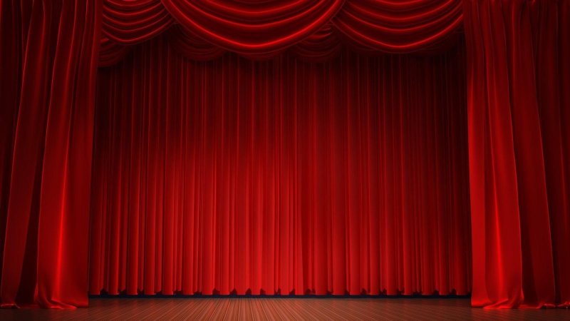 Красивый занавес