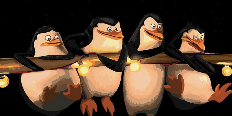 Penguins of Madagascar пингвины Мадагаскара 2014