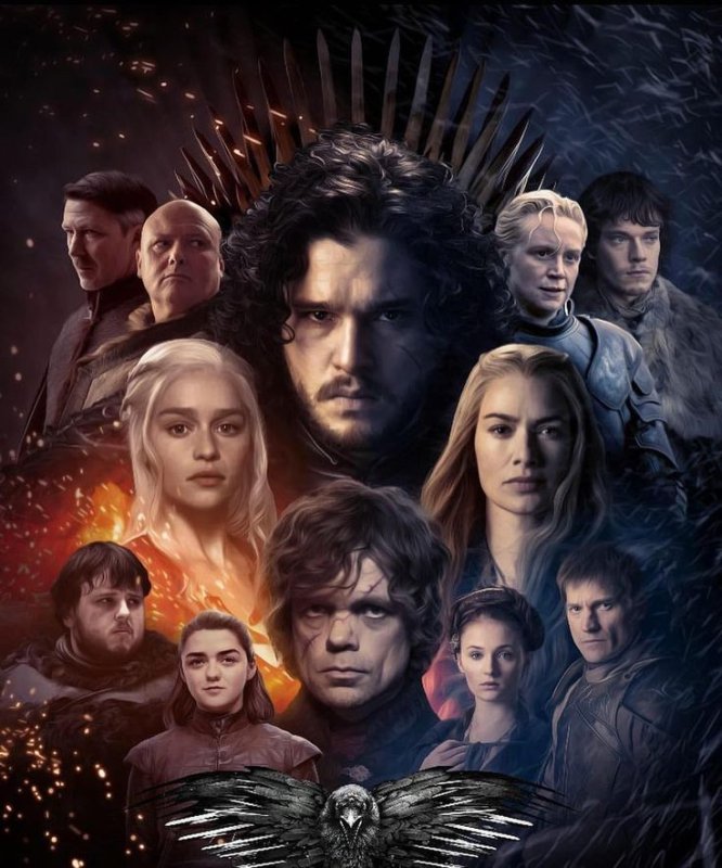 Постер игра престолов