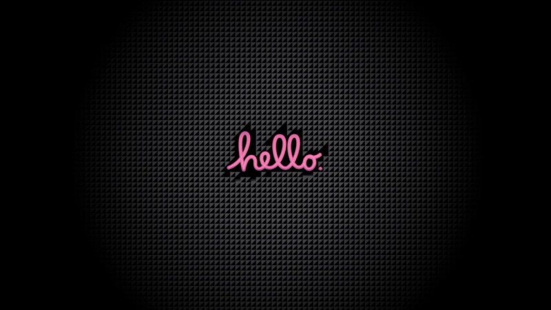 Надписи на черном фоне