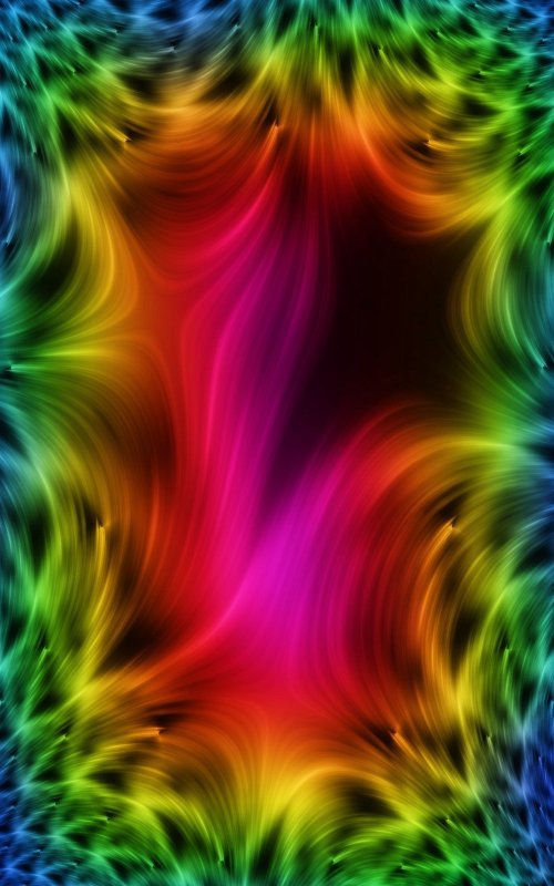 Узоры радужные красивые