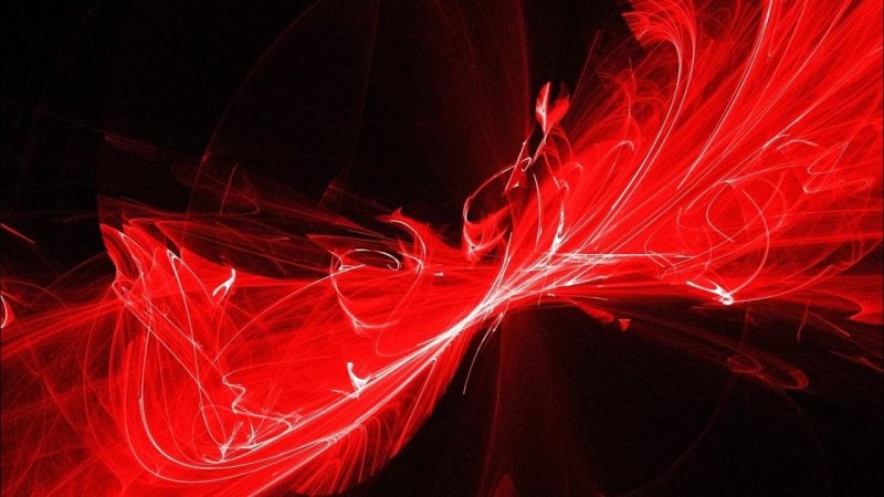 Абстракция в красных тонах