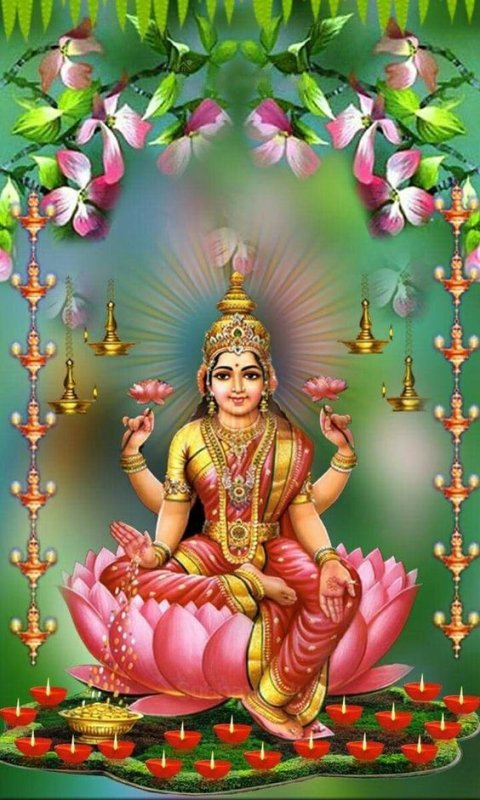 Богиня Лакшми и Вишну