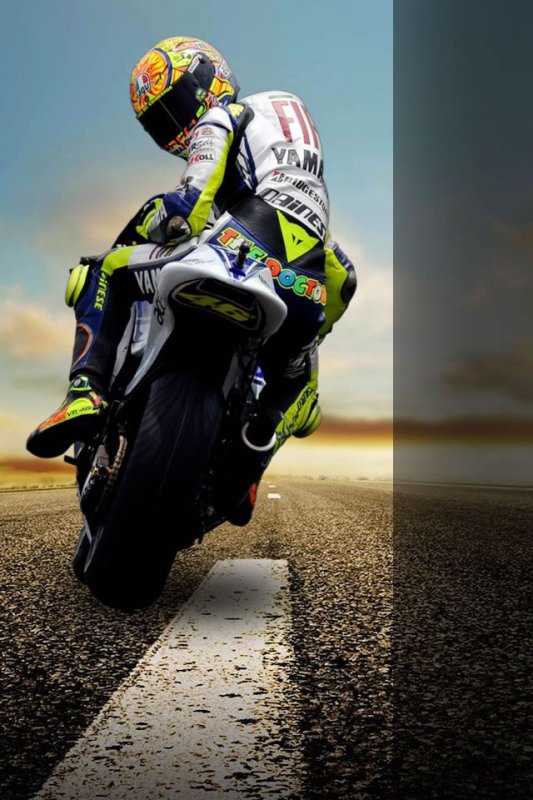 Гонщик Валентино Росси