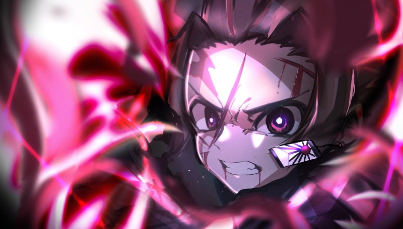 Аниме клинок рассекающий 4к