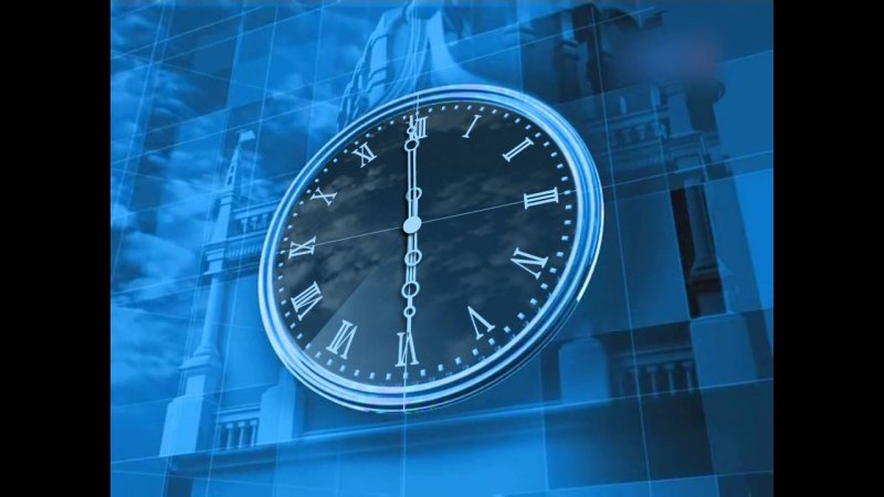 Часы телеканала Россия 2003