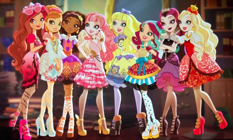 Мультфильм школа Эвер Афтер