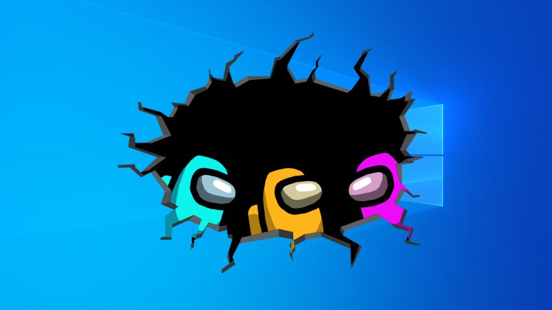 Картинки на рабочий стол амонг АС