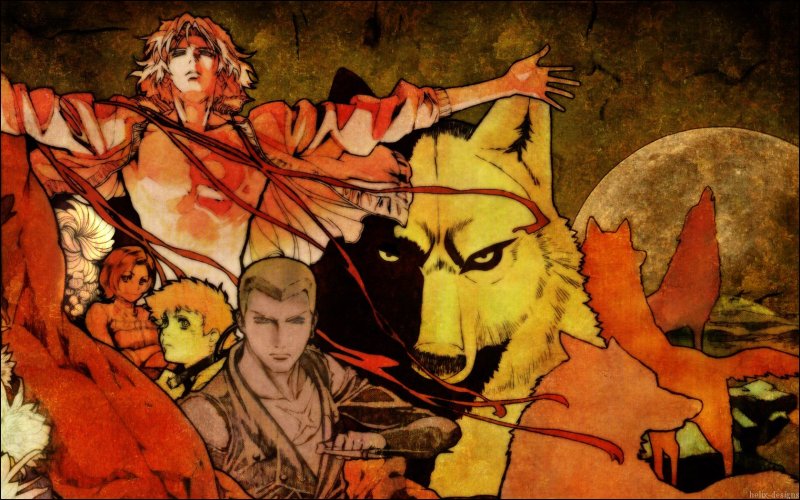 Волчий дождь аниме