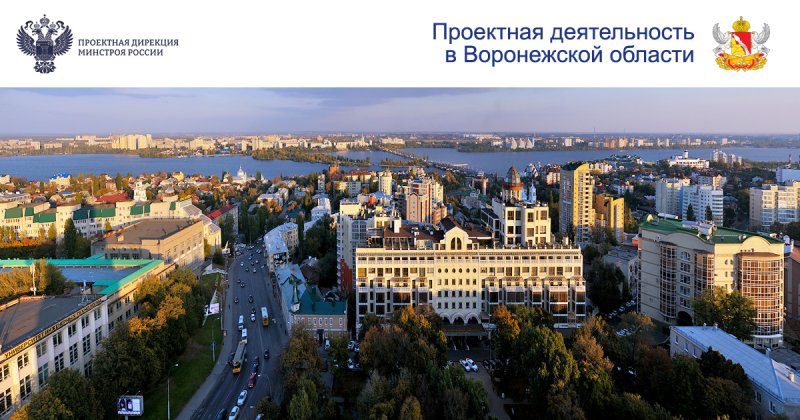 Воронеж центр с высоты птичьего