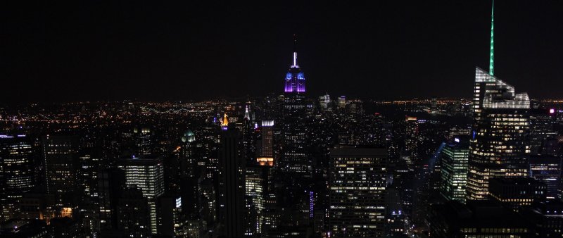 2560x1080 ночной город