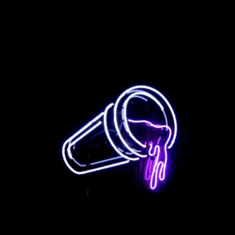 Неоновые заставки на телефон