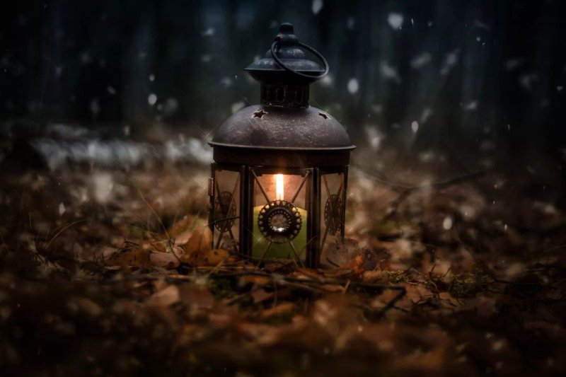 Осенний фонарь