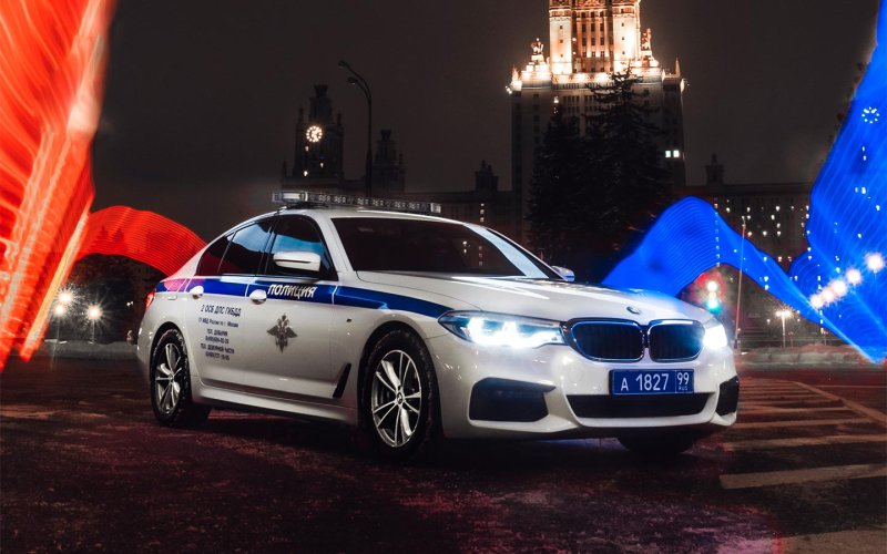 Патрульная BMW e60 ДПС