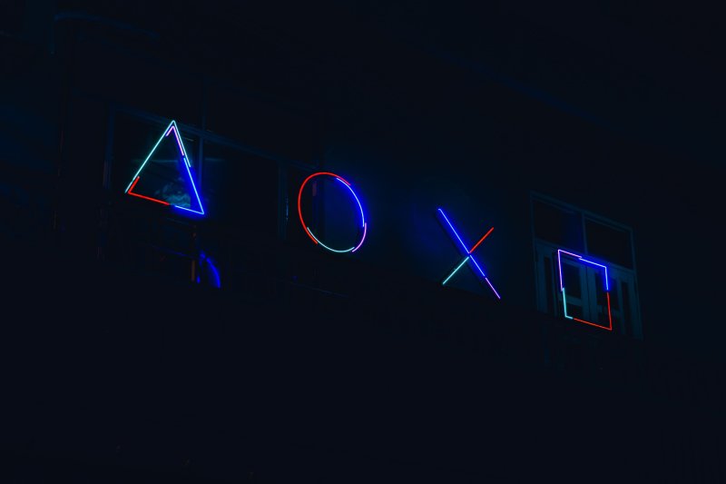 Неоновая заставка