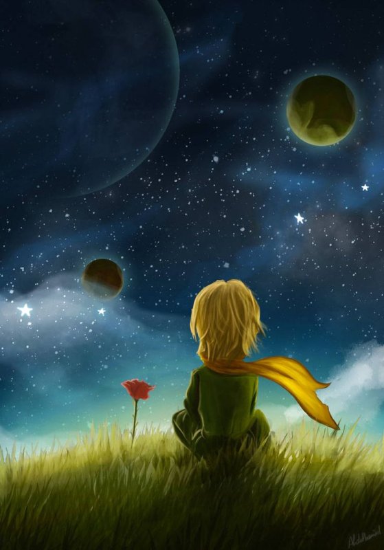 Маленький принц арт Экзюпери