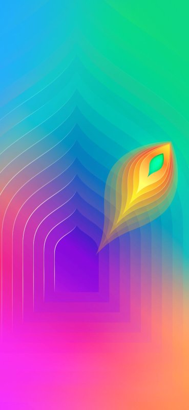 Стандартные обои на Техно