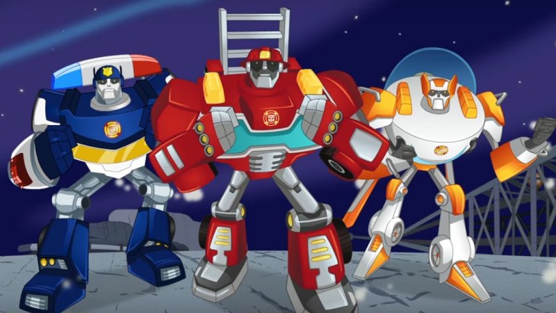 Трансформеры боты спасатели