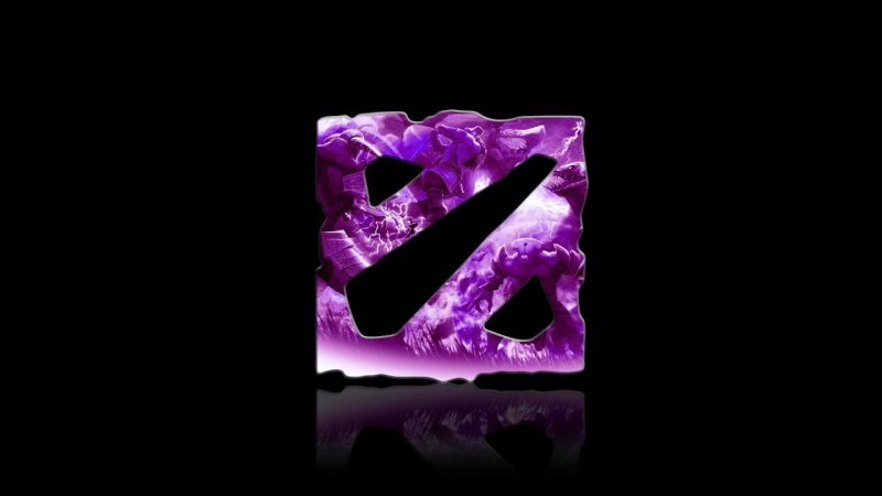 Фиолетовые обои дота