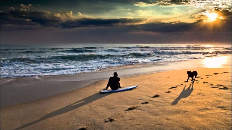 Человек в океане