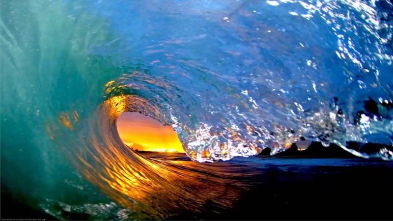 Красивые волны