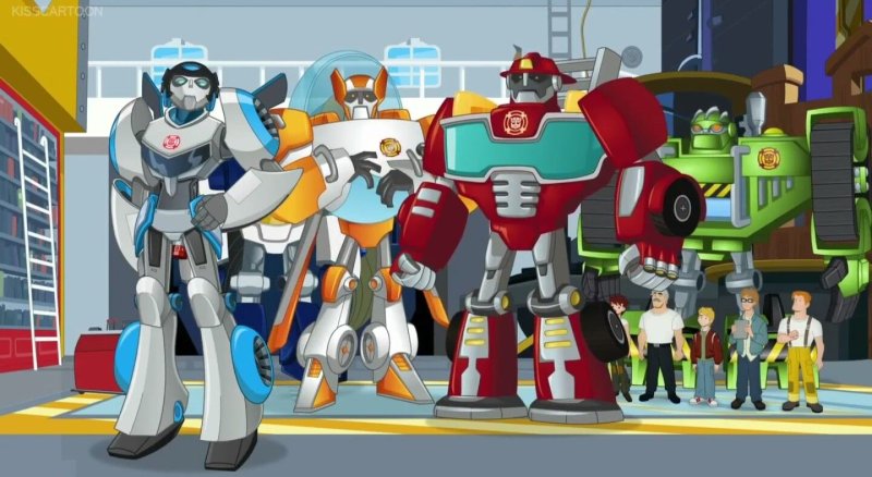 Боты спасатели мультфильм Хитвейв