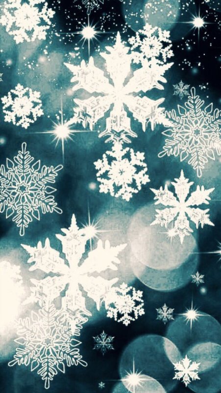 Красивые снежинки