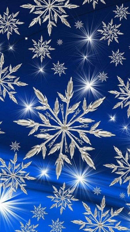 Снежинки на новый год