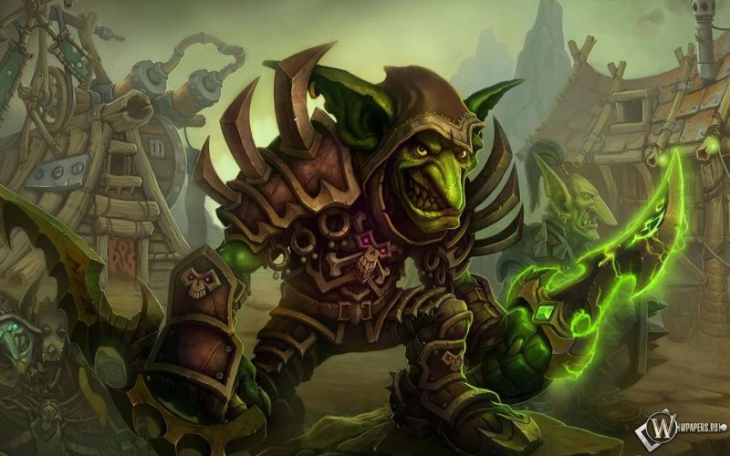 Гоблин из варкрафта 3
