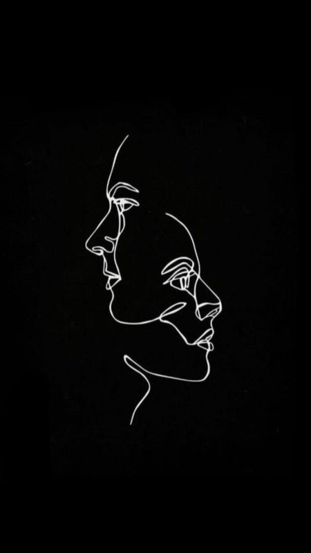 Красивые рисунки на черном фоне