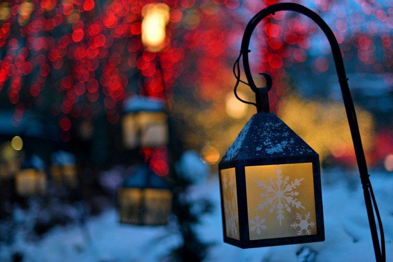 Зимний фонарь