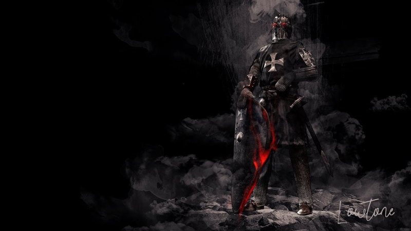 Черный рыцарь тамплиер