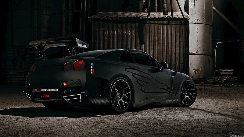 Nissan Skyline r35 GTR Форсаж