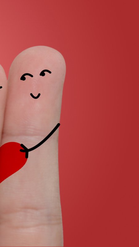 Парные обои для подруг