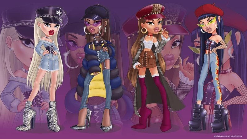 Куклы братц 4 подружки