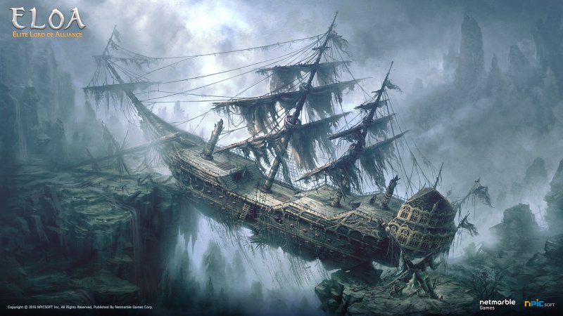 Корабль "Летучий голландец"