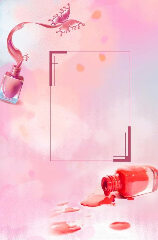 Рамка для прейскуранта маникюра