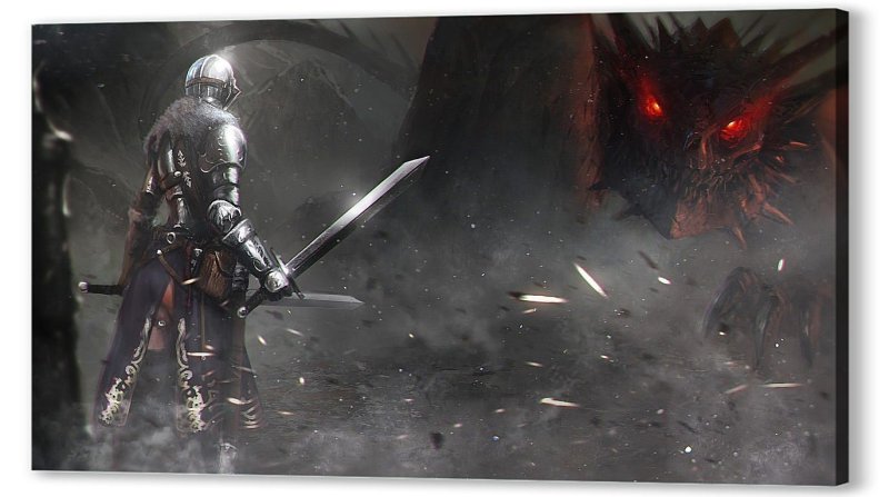 Dark Souls воин 4k