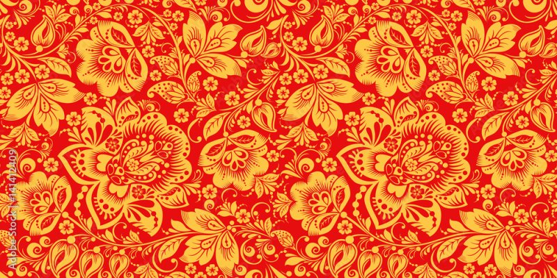 Узоры в русском народном стиле