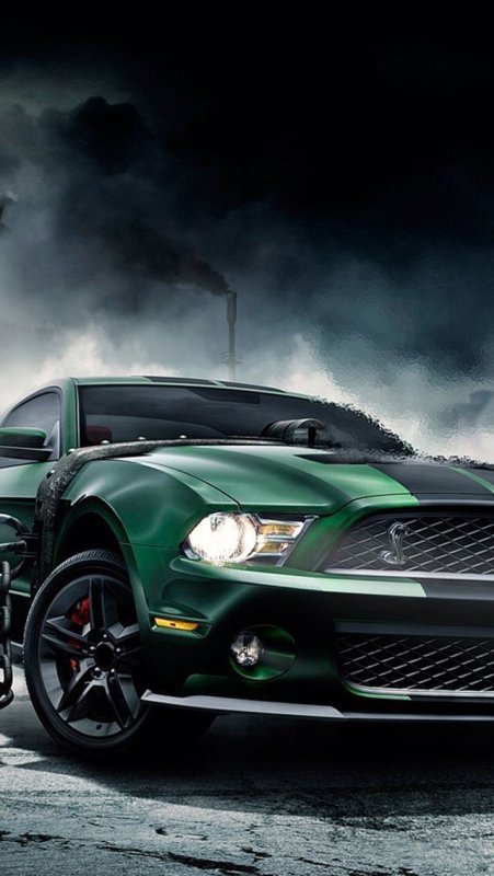 Фотообои машина