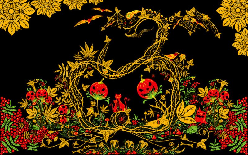 Денис Симачев Золотая Хохлома