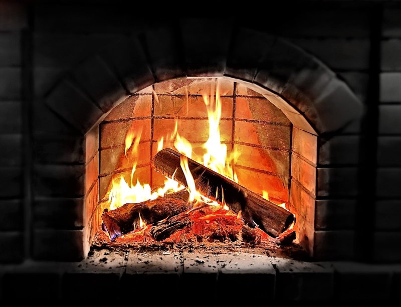 Костер камин