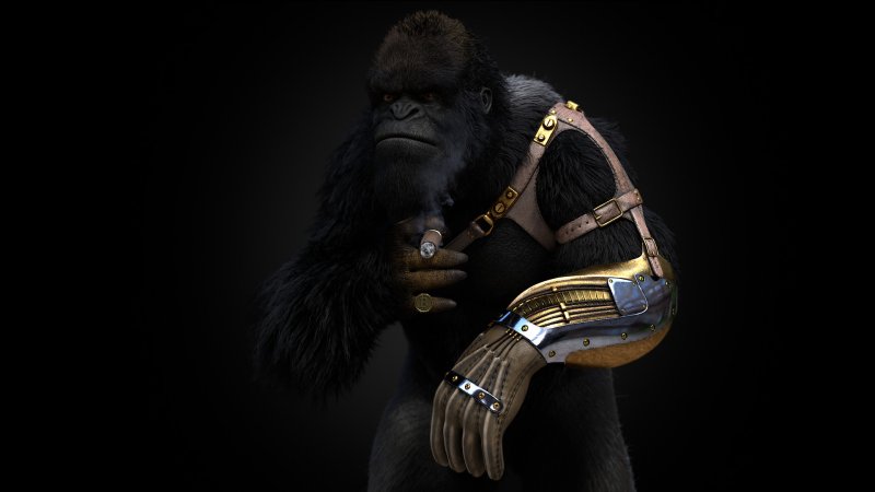 Крутая горилла